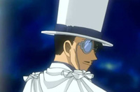 Toichi nei panni del ladro Kaitou kid